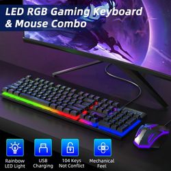 [BRAND NEW] GAMING KEYBOARD & MOUSE
