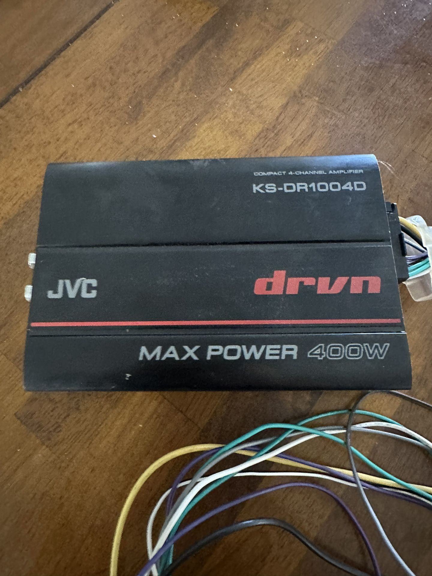 Jvc drvn 4 channel amplifier 400 w amp marine