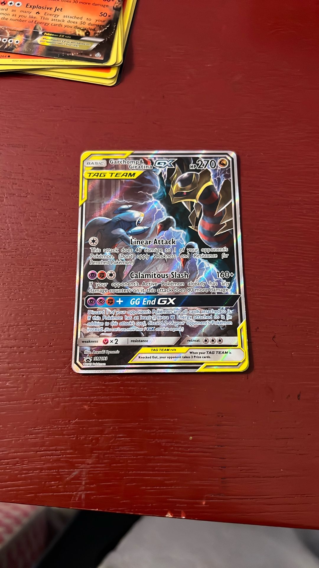 Garchomp & Giratina GX TAG TEAM
