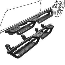 Wheel Running Boards Compatible with Jeep Gladiator JT 4 Door 2020-2025