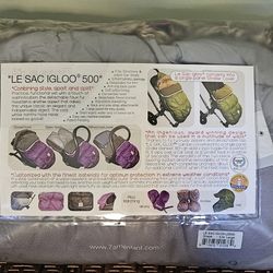7 A.M. Le Sac Igloo Stroller Cover