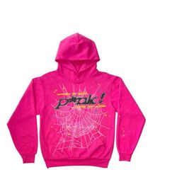 Pink Spider Hoodie