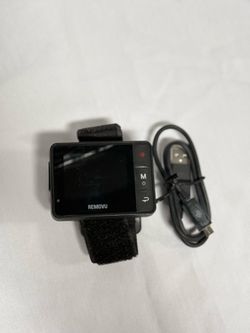 Removu R1 Waterproof Wireless Remote Viewer for GoPro with Power Cord