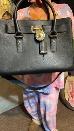 Black Michael Kors bag premium leather for sale