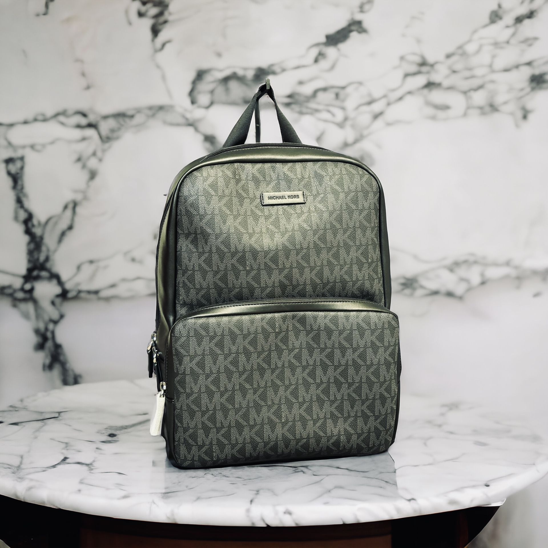 Michael Kors Signature Print Backpack