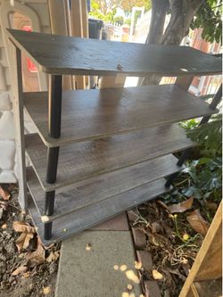 Wood shelf