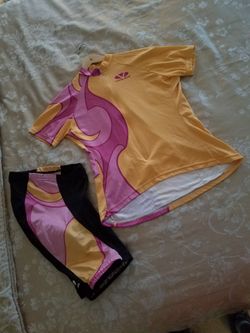 Cycling Kit, Shorts And Jersey, Voler Cycling, Women's size Small