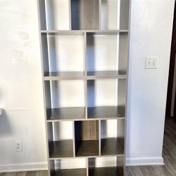 Brand New!Five Story Divided Bookshelf Space-saving Organizer Rack Home Furniture Storage Holder