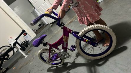 Bike With One Flat Tire 