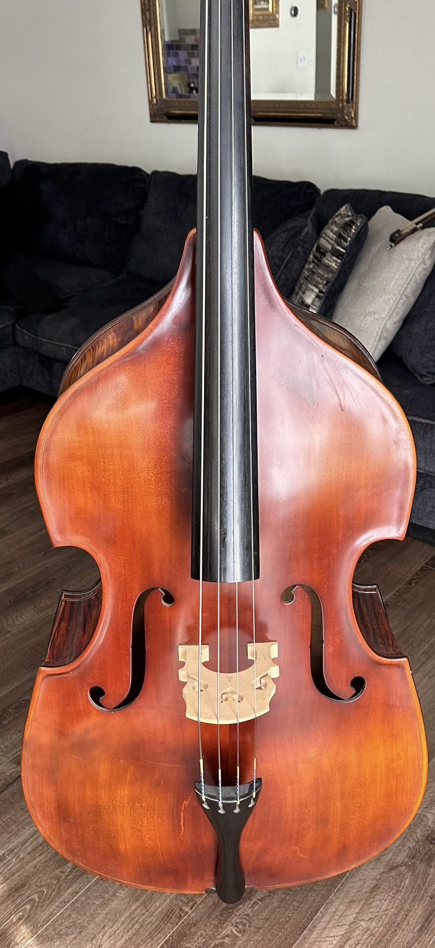 Italien double-bass 4/4 carlo rotelli , 