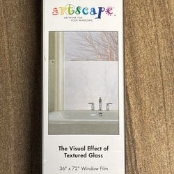 Artscape Etched Glass 36 in. x 72 in. Window Film