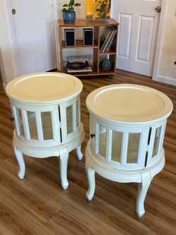 French Provincial Arhaus-style Tea Table