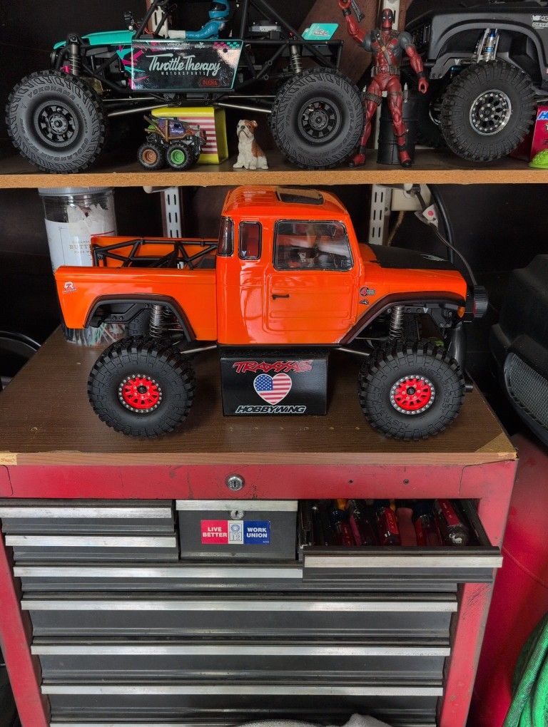 Rc Vanquish Vs 410 Portal Build Kit With Custom Painted Body