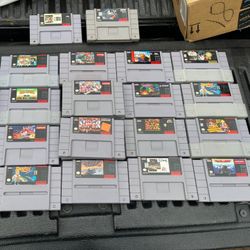 Super Nintendo Games