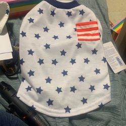 4th Of July Dog T-shirt 