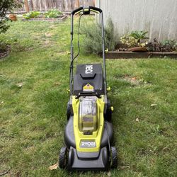 Ryobi Battery Lawn Mower
