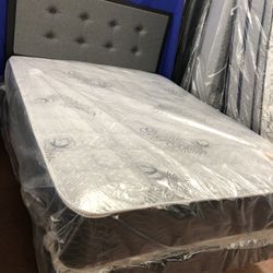 New Full Size Bd With New Mattress And Boxspring Included
