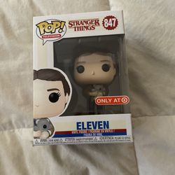 Funko Pop Stranger Things Eleven With Teddy Bear Target Exclusive #847