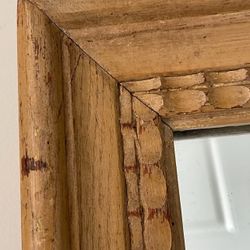 Vintage Wooden Mirror