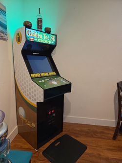 GOLDEN T 3d arcade 1up 2022