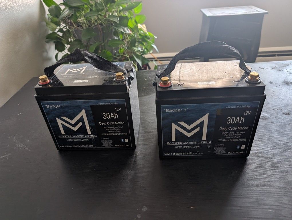 Bluetooth Enabled Deep Cycle Marine Batteries