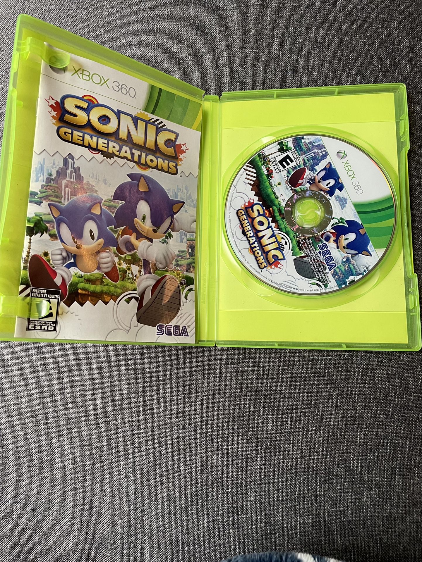 Sonic Generations Xbox 360