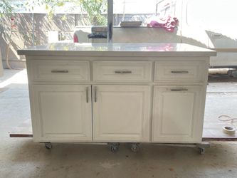 Kitchen island with counter top