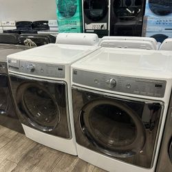 Kenmore elite washer and dryer set electric with warranty