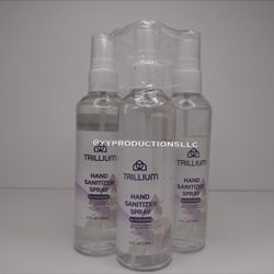 4oz Trillium Hand Sanitizer 4pk