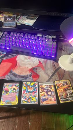 Pokémon TCG Card Lot – 4 Rare Cards