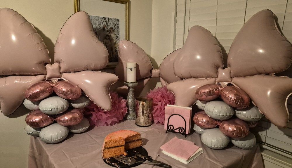 Bow Balloon Decor ("1")