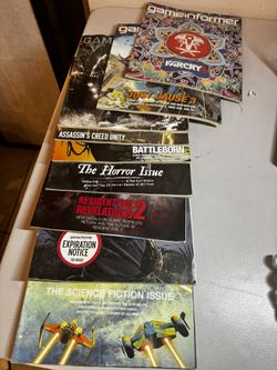 📚 Lot of 9 Game Informer Magazines – Video Game Collectibles (Used)