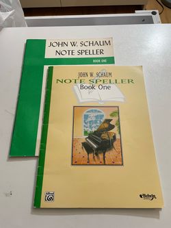 two piano books - john w. schaum