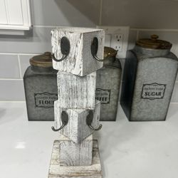 Farmhouse coffee cup holder 