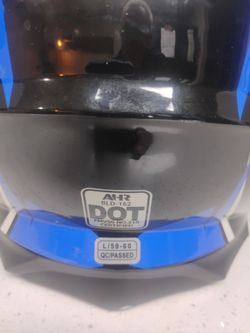 DOT Approved AHR Full Face Motorcycle Helmet Large 59-60