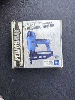 Performax Finish Nailer With Nails