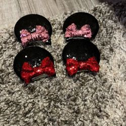 Minne Mouse hair Clips