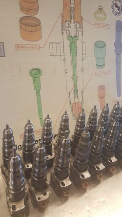 Cat 3126 diesel injectors