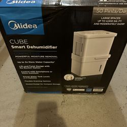 Brand New Media Smart Dehumidifier 50 Pint For 4500sqft