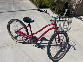 Phat Sea Wind 26” Beach Cruiser w/ Basket