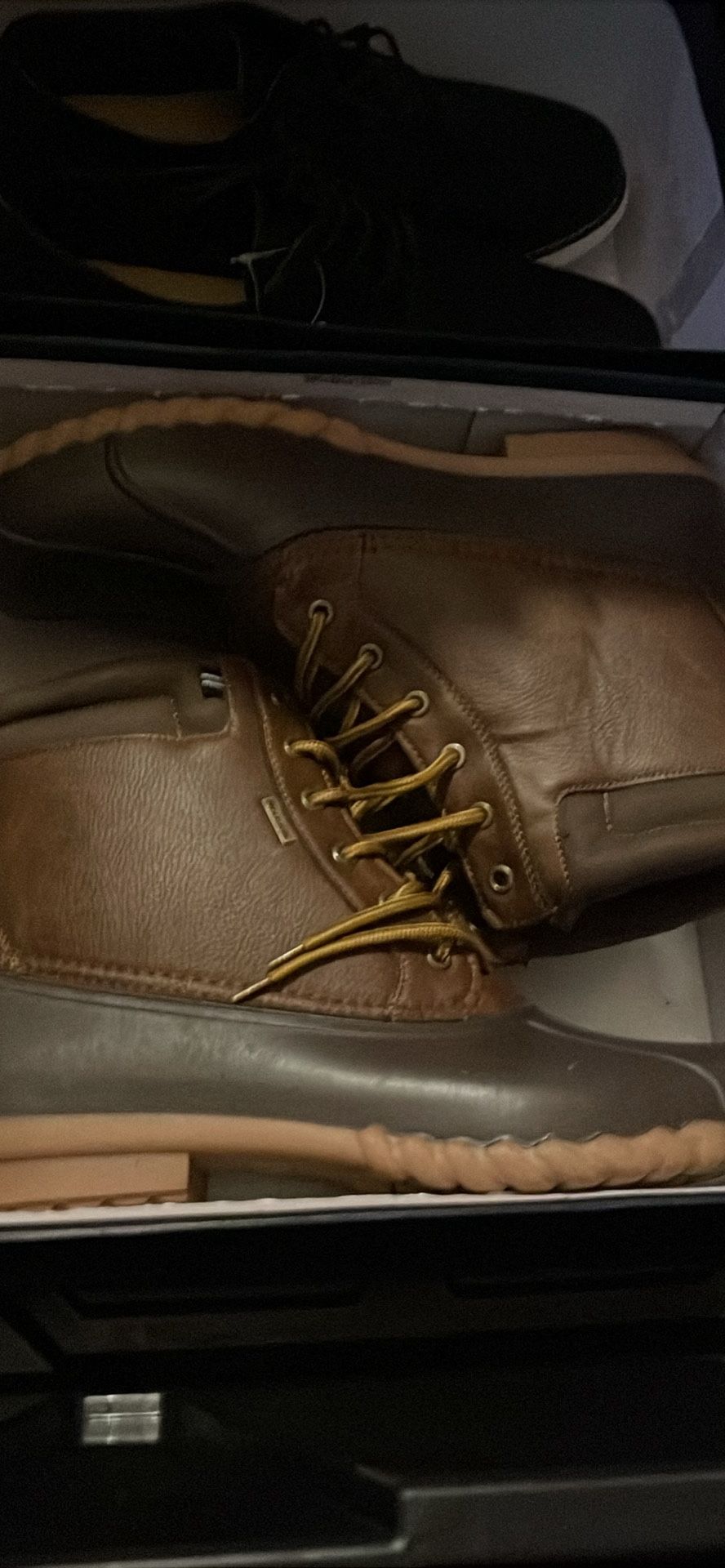 NEW Nautica Men's Insulated Brown Boots sz 13