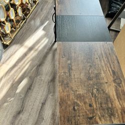 Sofa Table with Charging Station