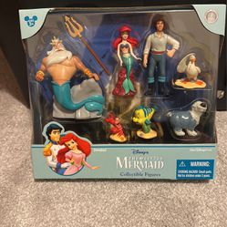 Disney’s The Little Mermaid Collectible Figures- New In The Box