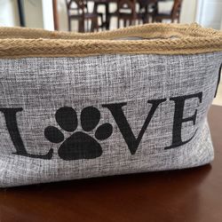 Dog Lot, 3 Bowls, Bed, Toy Bin, Sweaters (XS), Pads