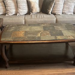Coffee Table And End Tables 