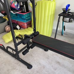Weight Bench And Multifunction Work Out 