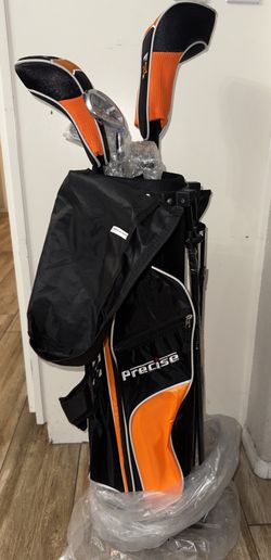 BRAND NEW Precise 5-Piece Golf Club Set with Stand Bag – Never Used!