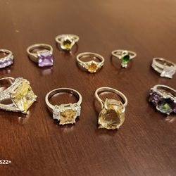 Anillos De Plata 925 Silver Original,  $25 Cada Uno 