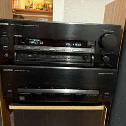 Kenwood km-x1 6-channel home power amplifier And Pre Amp 