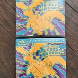 Pokémon ascended heroes elite Trainer box SEALED